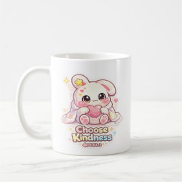 Caneca De Café  Mello the Mochi Bunny - Choose Kindness