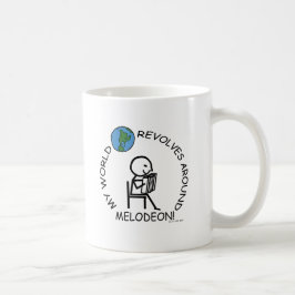 Caneca De Café Melodeon - O Mundo Revola-se