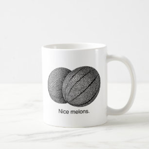 CANECA DE CAFÉ MELÕES AGRADÁVEIS - .PNG