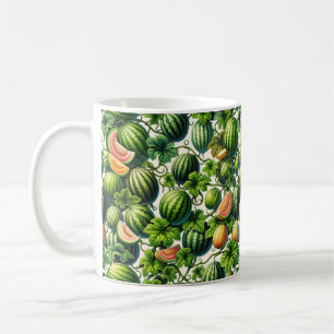 Caneca De Café Melon Medley: Uma Colchete Vibrante De Vinha