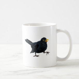 Caneca De Café Melro Cantando Bela Canção