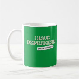Caneca De Café MELT_ Depression_ I tem Depression Mug
