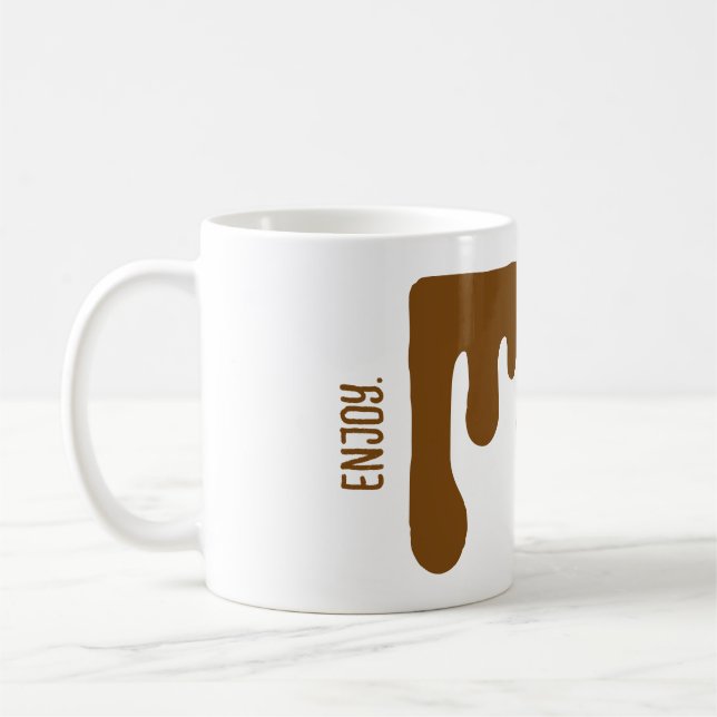Caneca De Café Melting Chocolate Classic Mug (Esquerda)
