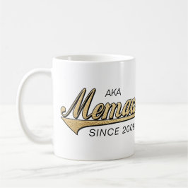 Caneca De Café Memaw Mug "AKA Memaw Desde..."