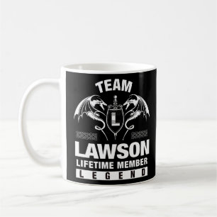 Caneca De Café Membro da vida útil do Team Lawson