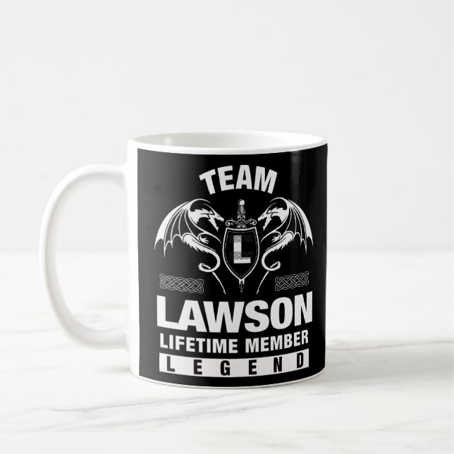 Caneca De Café Membro da vida útil do Team Lawson (Esquerda)