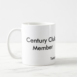 Caneca De Café Membro de clube do século