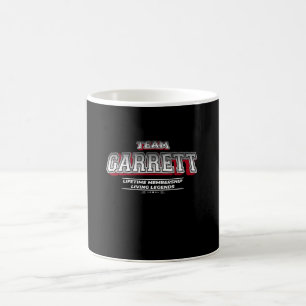 Caneca De Café Membro do Sobrenome de Apelido da Família Team GA