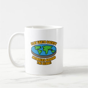 Caneca De Café Membros da Flat Earth Society