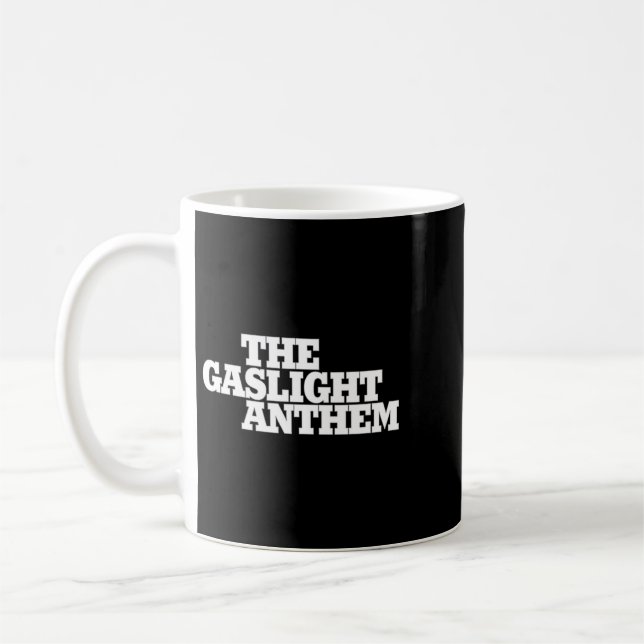 Caneca De Café Membros Gaslight Anthemt Banda Rock Gift Para Vent (Esquerda)