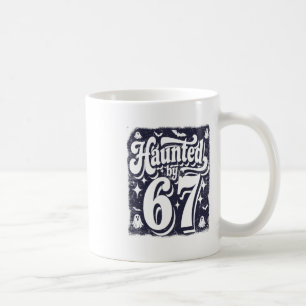Caneca De Café Meme Assombrado 67 Seis Sete 6-7 Piada Engraçada d