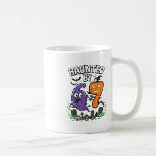 Caneca De Café Meme Assombrado 67 Seis Sete 6-7 Piada Engraçada d