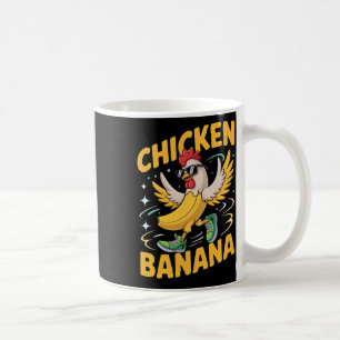 Caneca De Café Meme da Dança da Galinha Nana Galinha e Nana