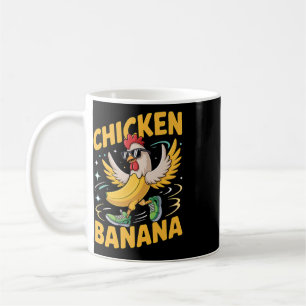 Caneca De Café Meme Dança da Galinha Nana Galinha e Nana