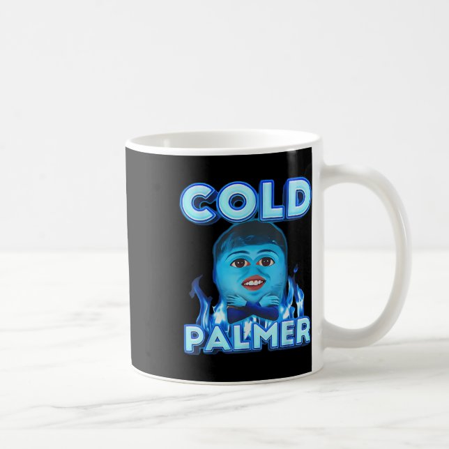 Caneca De Café Meme de Palmer Frio, Meme Divertido (Direita)