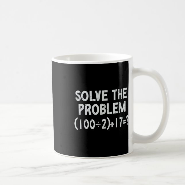 Caneca De Café Meme engraçado 67 Pemdas Professor de Matemática E (Direita)