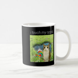 Caneca De Café Meme Meowl Engraçado, Meme de Coruja de Gato Brain