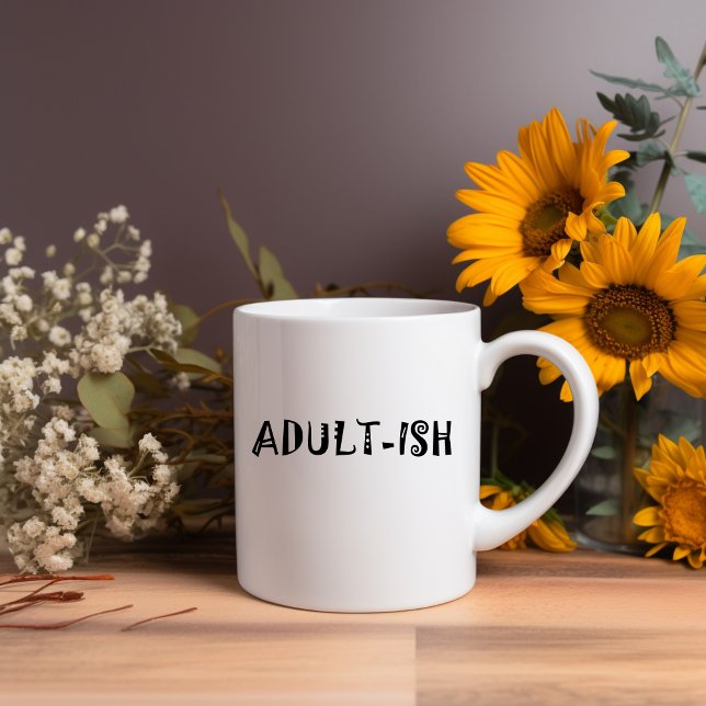 Caneca De Café Meme Mug de Adulto (Criador carregado)