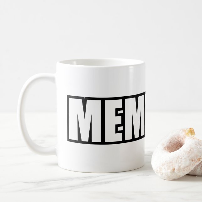 CANECA DE CAFÉ MEMEAVEL (Com Donut)
