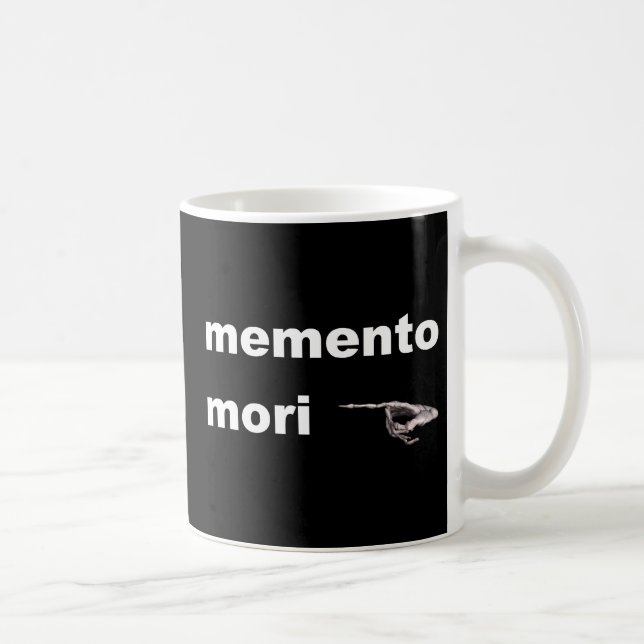 Caneca De Café memento mori (Direita)