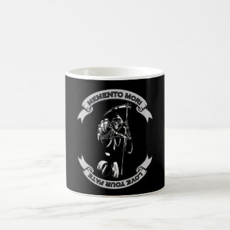 Caneca De Café MEMENTO MORI Ama O Seu Ceifador Do Destino
