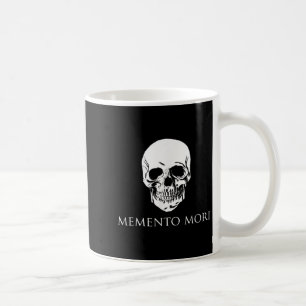 Caneca De Café Memento Mori Com Crânio