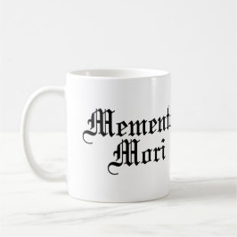 Caneca De Café Memento Mori - Frase Latina