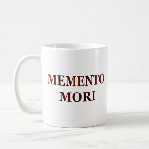 Caneca De Café memento mori, frase latina