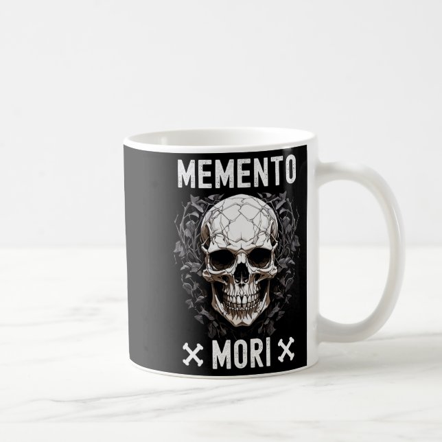 Caneca De Café Memento Mori Stoic Mortalidade Stoicismo Filosofia (Direita)