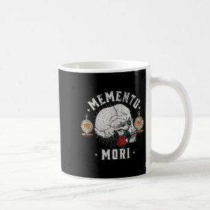 Caneca De Café Memento Mori Vintage - Crânio - Tanque de Filosofi