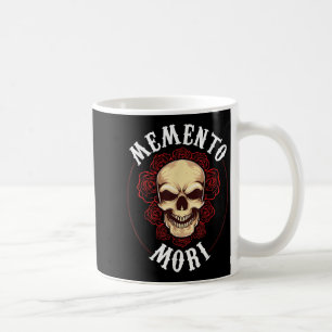 Caneca De Café Memento Mortalidade Estoicismo de Filosofia Estáti