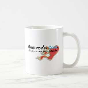 Caneca De Café Memere tem flashes quentes