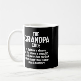 Caneca De Café Memes Engraçados do Avô para o Dia dos Pais The Gr