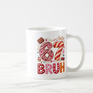 Caneca De Café Memeza Bruh 67 Seis Sete Dia dos Namorados Meninos