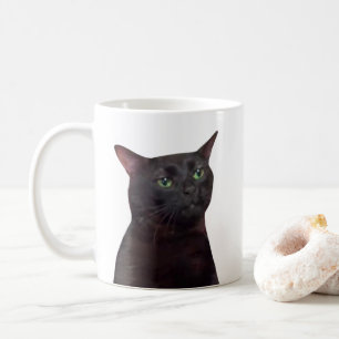 Caneca De Café Memória De Gato Com Saída Zonelada