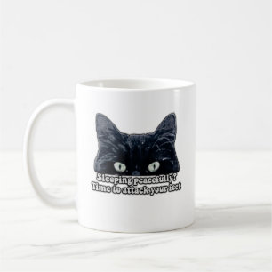 Caneca De Café Memória de gato grumpy engraçada para donos de gat