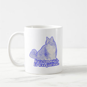 Caneca De Café Memória de gato rabugento para donos de gatos e am