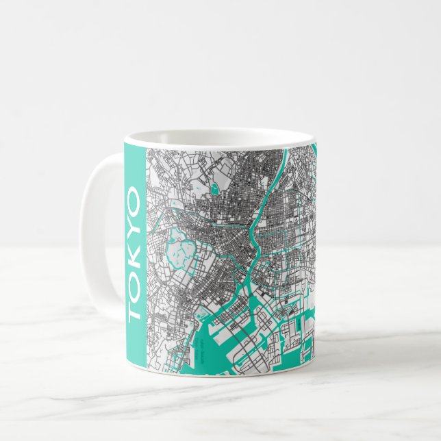 CANECA DE CAFÉ MEMÓRIA DE TOKYO (Frente Esquerda)