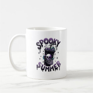 Caneca De Café Memória Engraçada de Verão Skeleton Café Engraçado