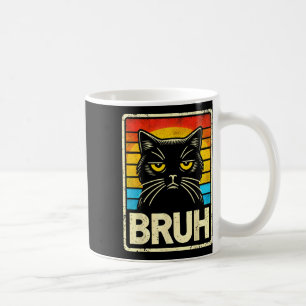 Caneca De Café Memória Gráfica Engraçada Bruh Para Meninas Crianç