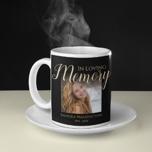 Caneca De Café Memorial de Foto Personalizado
