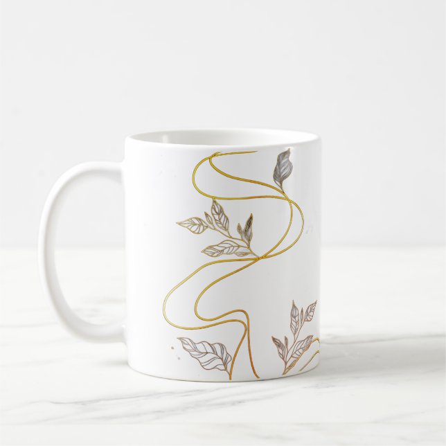 Caneca De Café Memorial Mug da Avó Amazigh - Foto Personalizada (Esquerda)