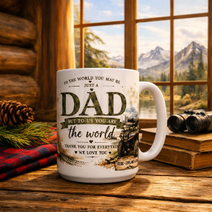 Caneca De Café Memórias da Montanha: Uma Homenagem Sincera ao Pai