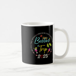 Caneca De Café Memórias da Viagem das Amigas 2025 Viagem de Garot