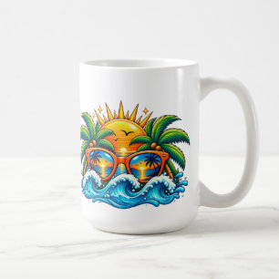 Caneca De Café Memórias de Verão Ligadas