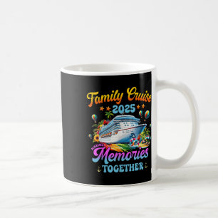 Caneca De Café Memórias do Fazer da Family Cruise 2025 Juntas no 