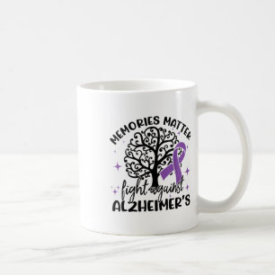 Caneca De Café Memórias lutam contra Heimers conscientizando demê