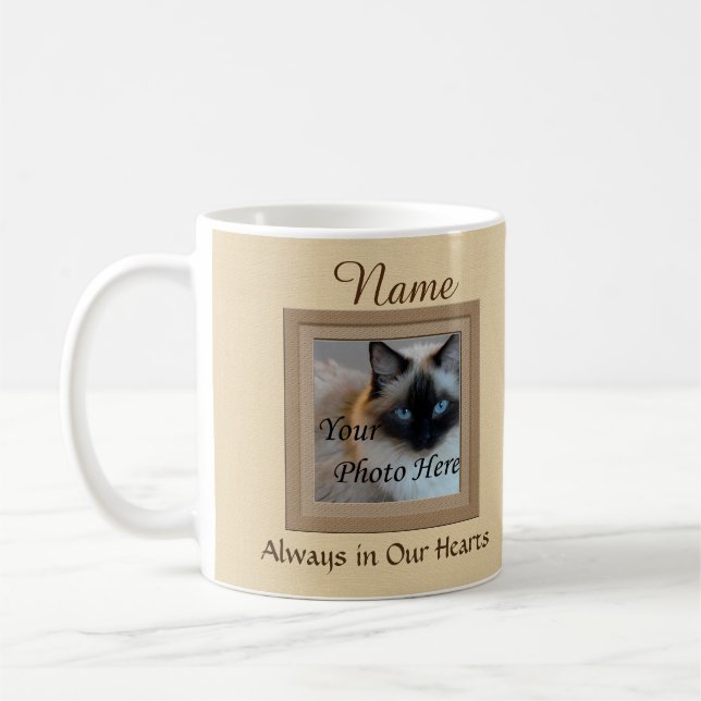 Caneca De Café Memórias Perfeitas de Suíno de Cão ou Gato (Esquerda)