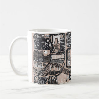 CANECA DE CAFÉ MEMORY MAPS MUG, ROSE // LONDON