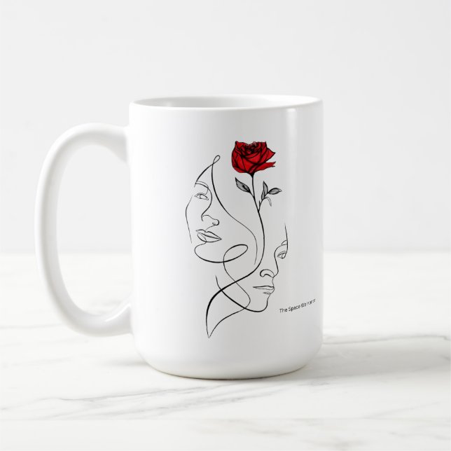 Caneca De Café MemoryUs “The Space We Honor” Lyric Coffee Mug  (Esquerda)